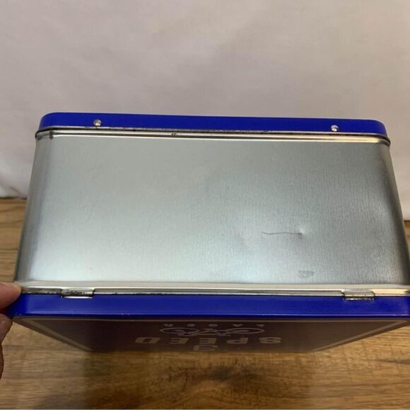 𝅺3 Speed brewery metal lunch pail. Blue/silver. Used condition. - Picture 6 of 9